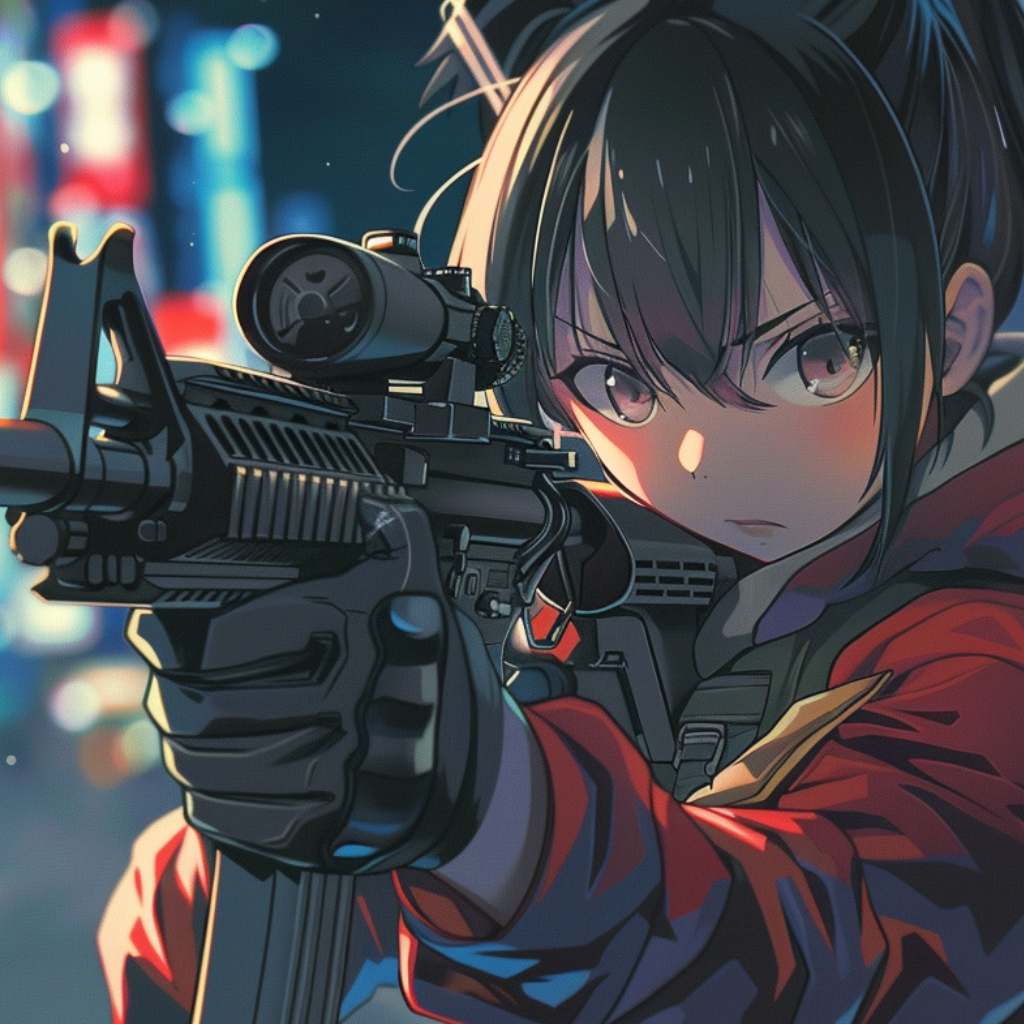 Anime Girls Wasteland Shootout
