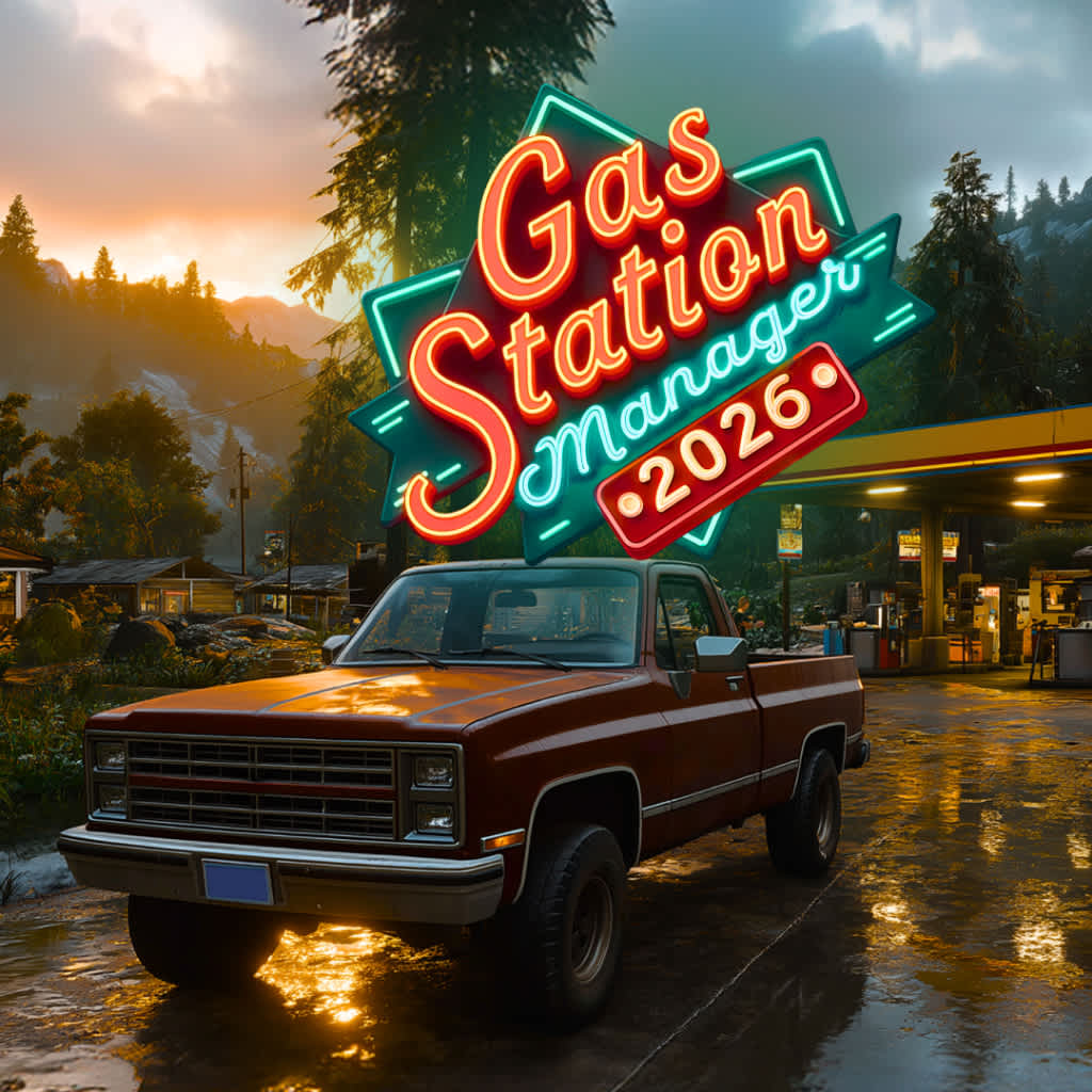 Okładka gry Gas Station Manager 2026 na Nintendo Switch