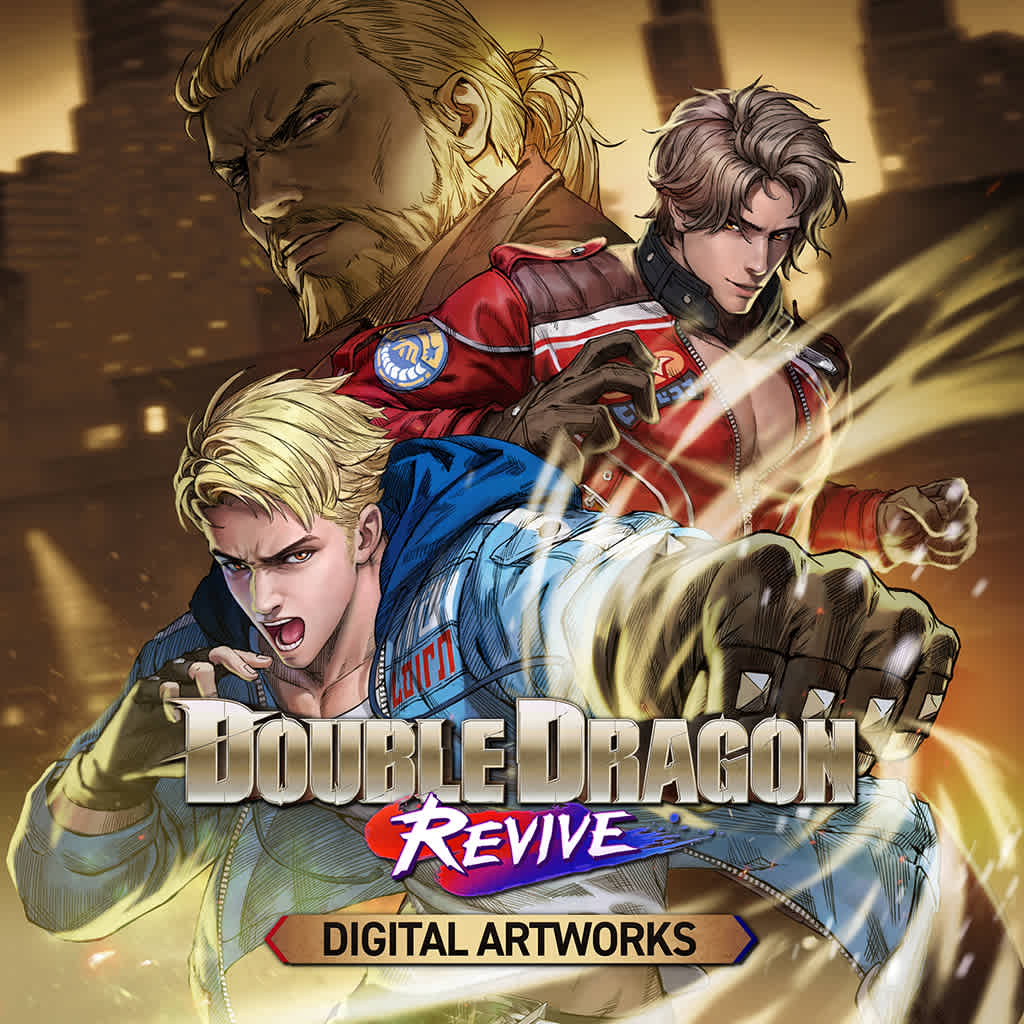 Double Dragon Revive Obras de arte digitais para Nintendo Switch