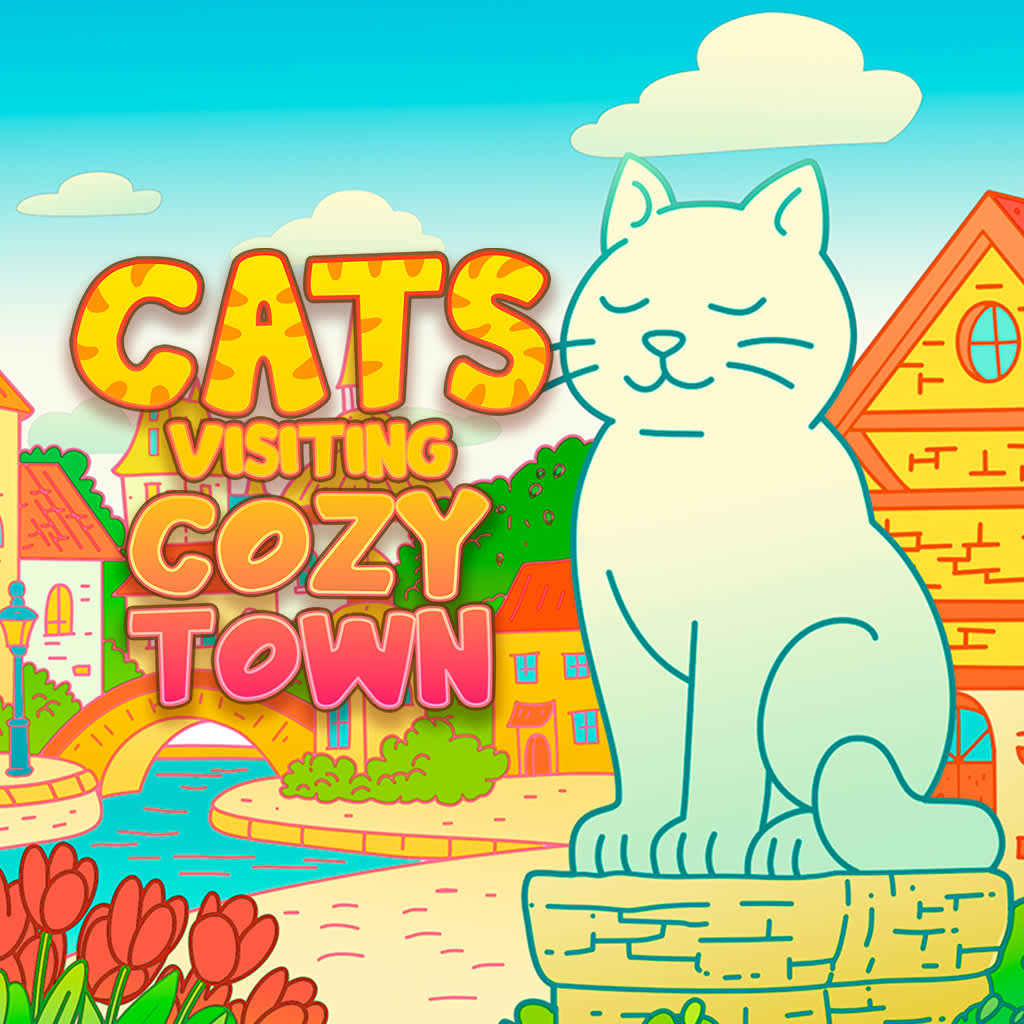 Gatos Visitando a Cidade Aconchegante