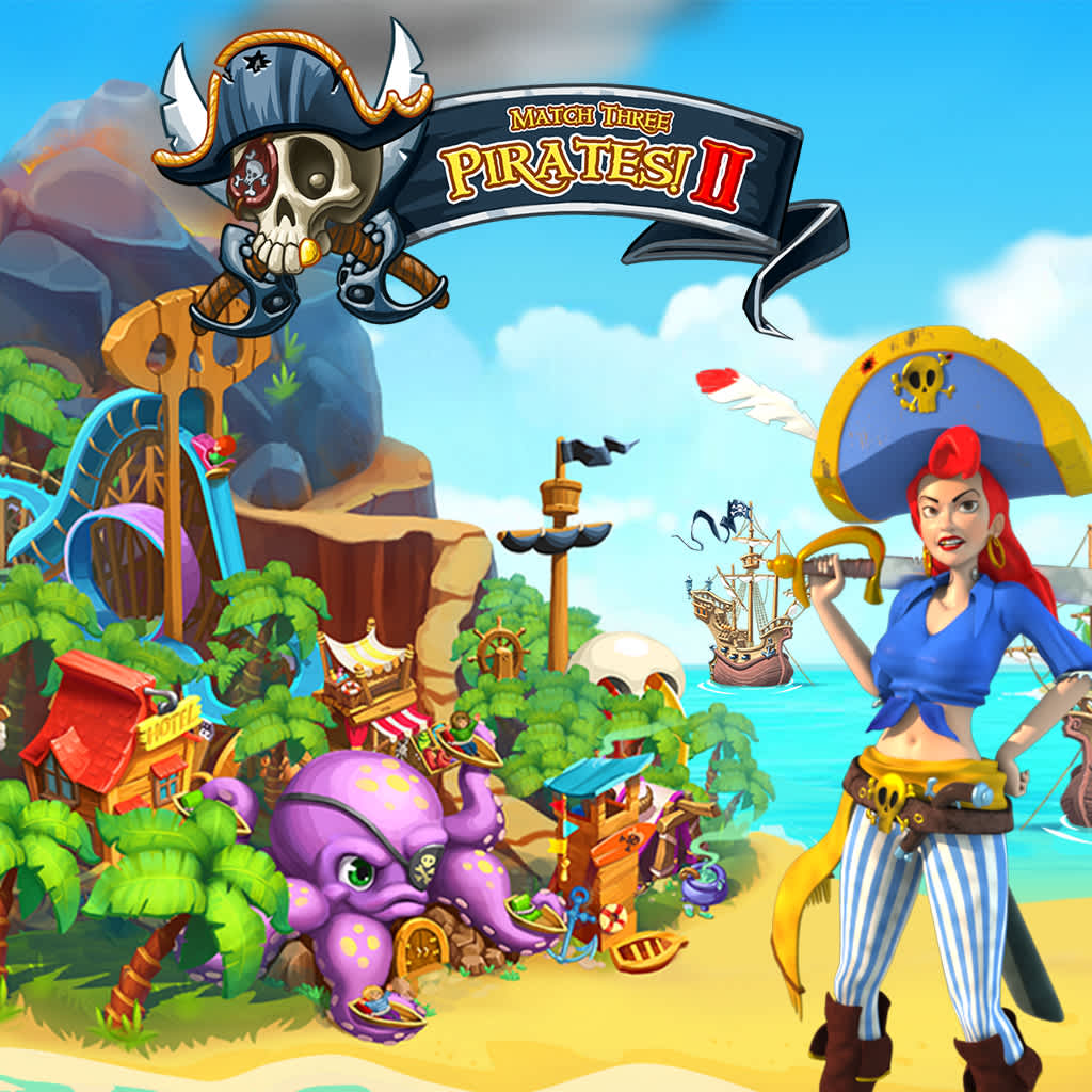 Match Three Pirates II