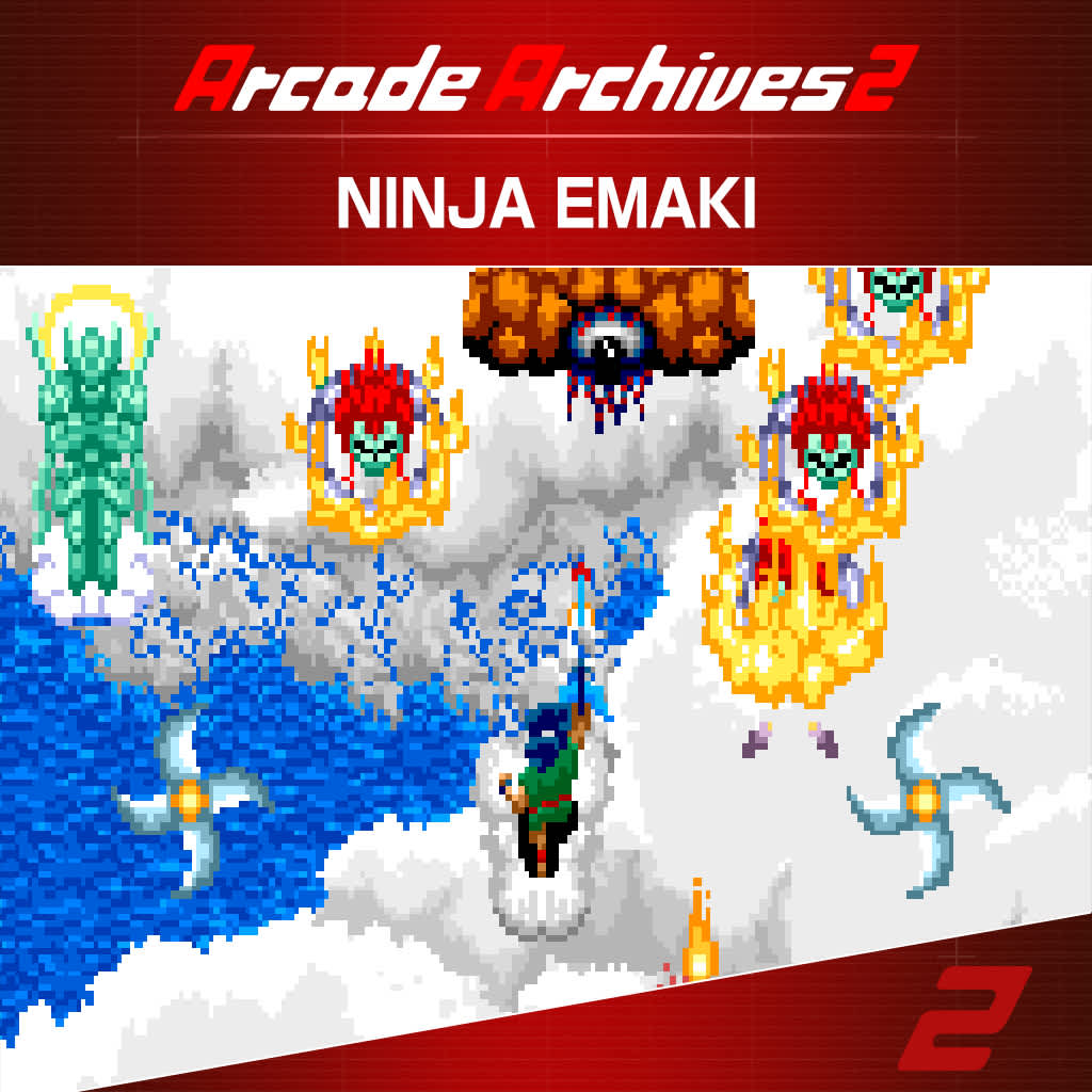 Okładka gry Arcade Archives 2 NINJA EMAKI na Nintendo Switch 2