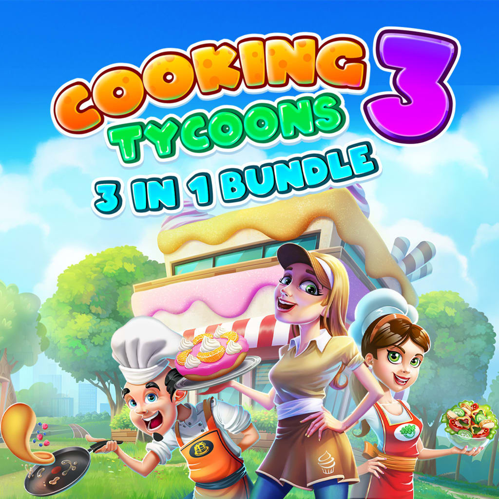 Cooking Tycoons 2 - 3 in 1 Bundle for Nintendo Switch - Nintendo