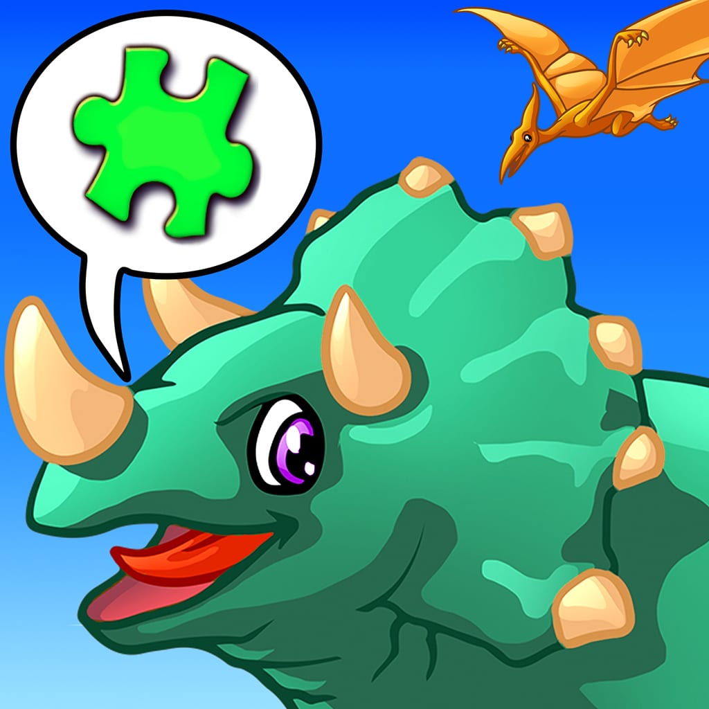 Dinosaur Jigsaw Puzzles - Jogo de quebra-cabeça de dinossauros para crianças e bebês