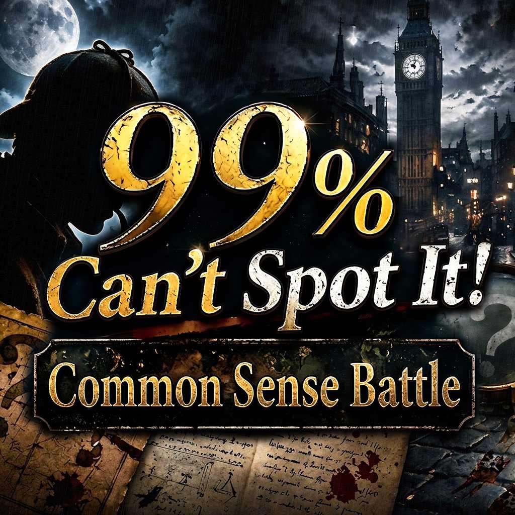 99% Can't Spot It! Common Sense Battle