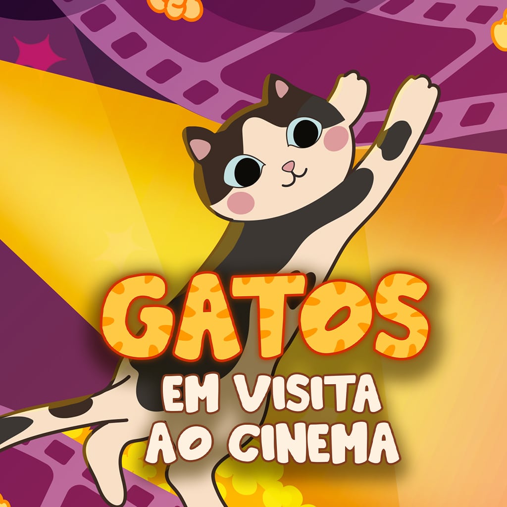 Gatos em Visita ao Cinema