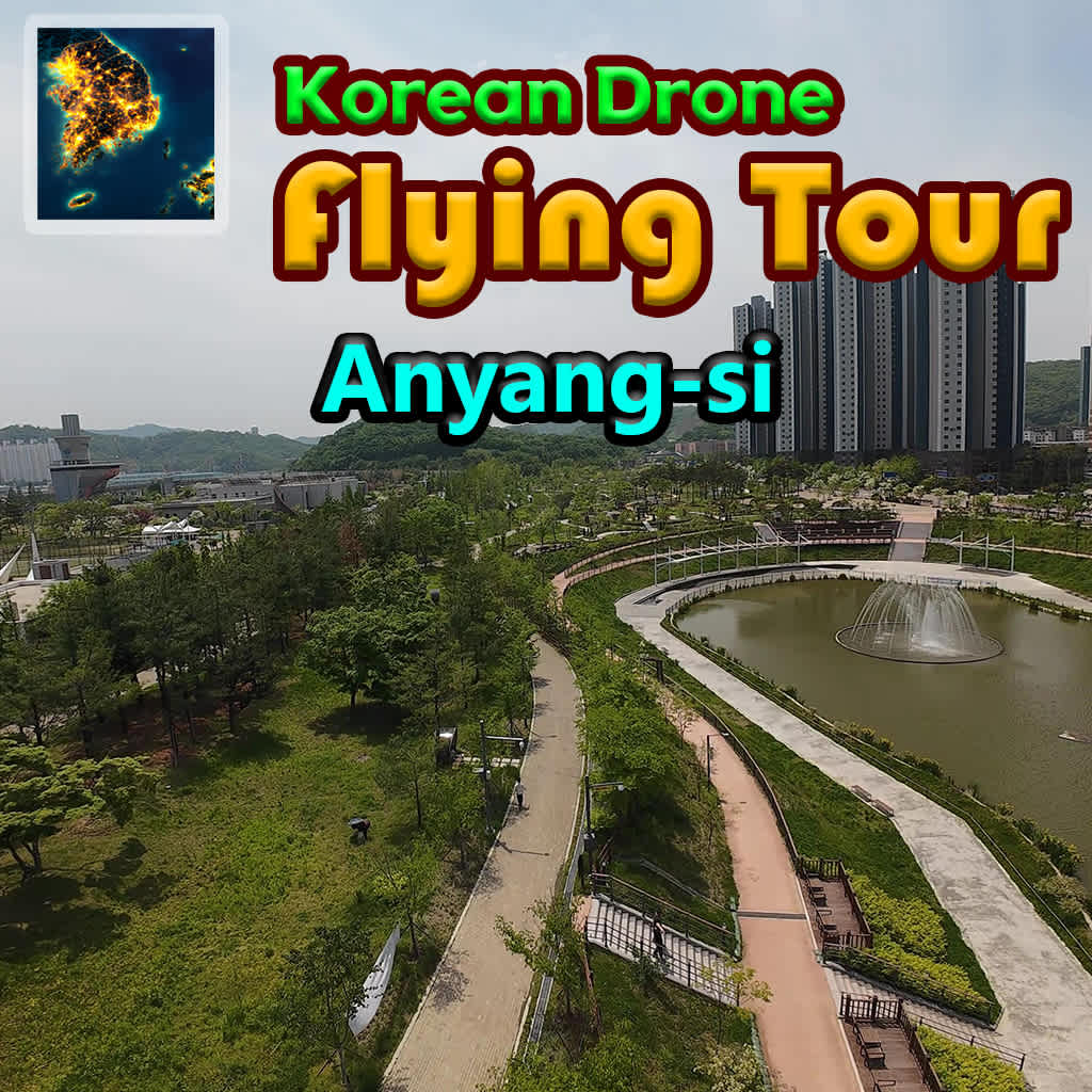 Korean Drone Flying Tour Anyang-si