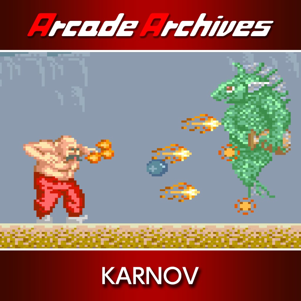 Okładka gry Arcade Archives KARNOV na Nintendo Switch