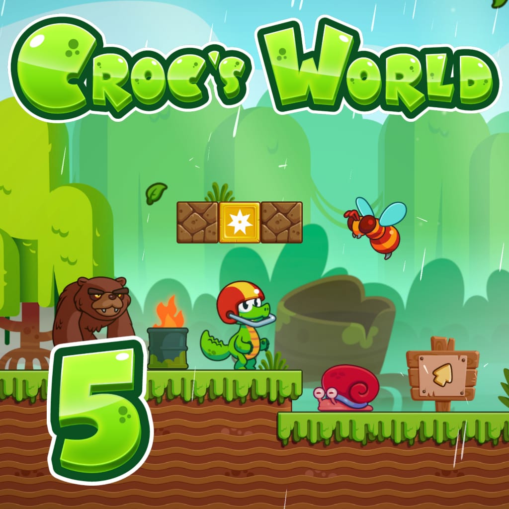 Okładka gry Croc's World 5 na Nintendo Switch