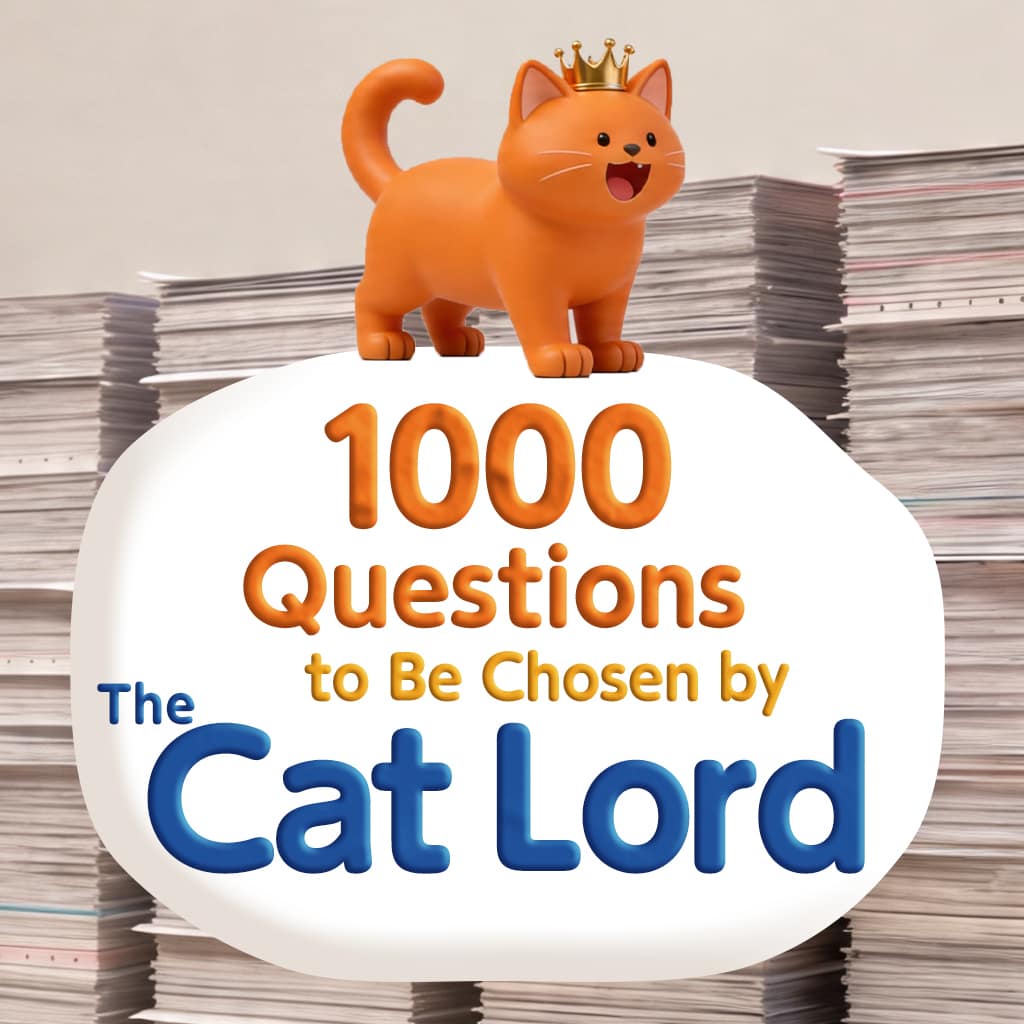 Okładka gry 1000 Questions to Be Chosen by the Cat Lord na Nintendo Switch