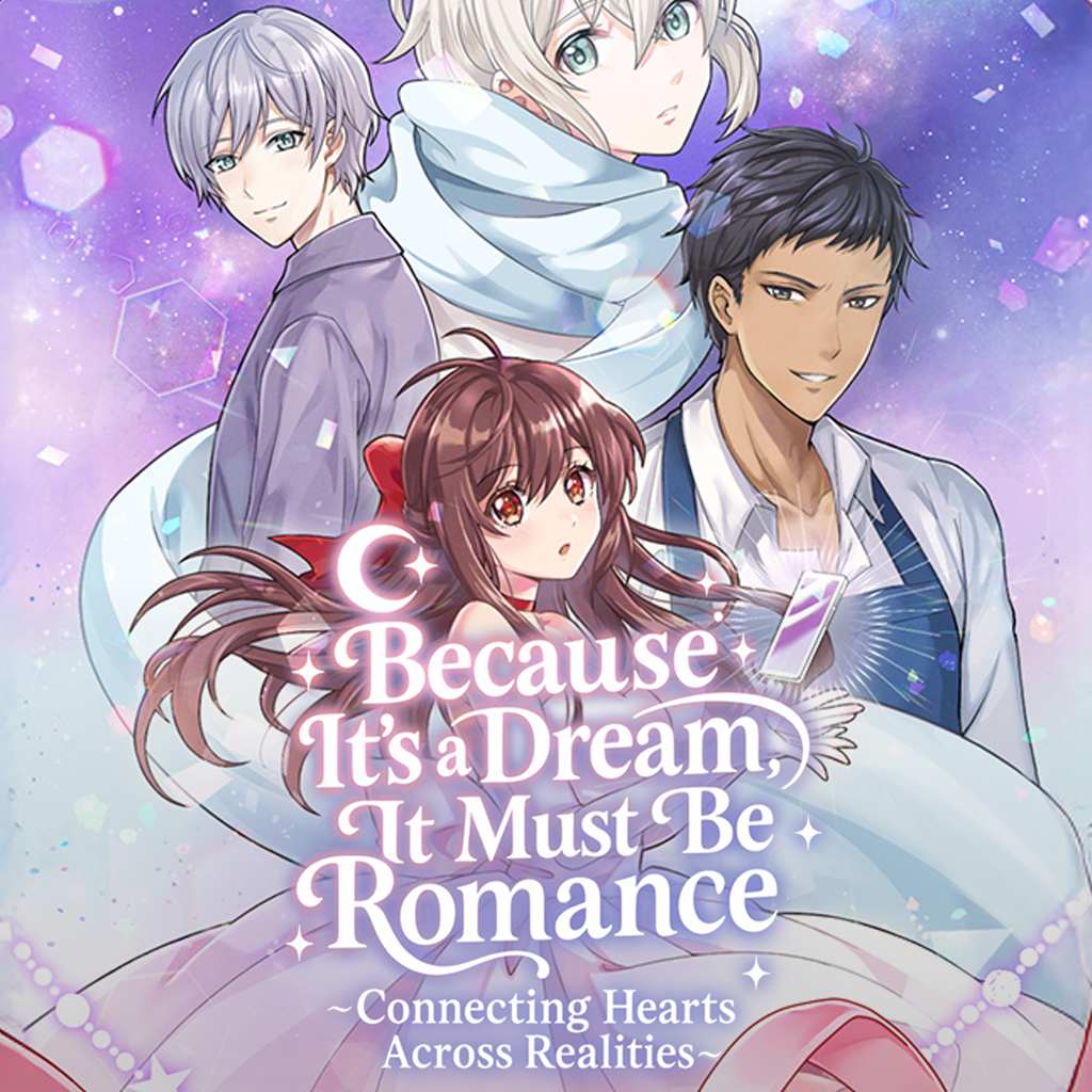 Okładka gry Because It's a Dream, It Must Be Romance: Connecting Hearts Across Realities na Nintendo Switch