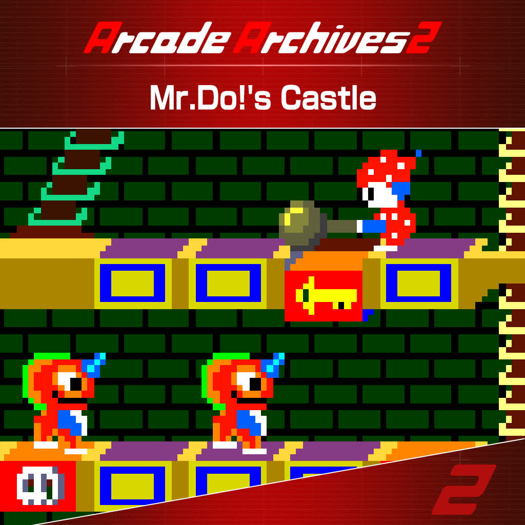 Okładka gry Arcade Archives 2 Mr.Do!'s Castle na Nintendo Switch 2