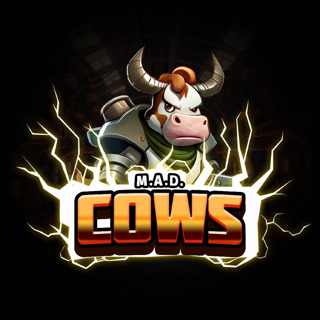 Okładka gry M.A.D. Cows na Nintendo Switch