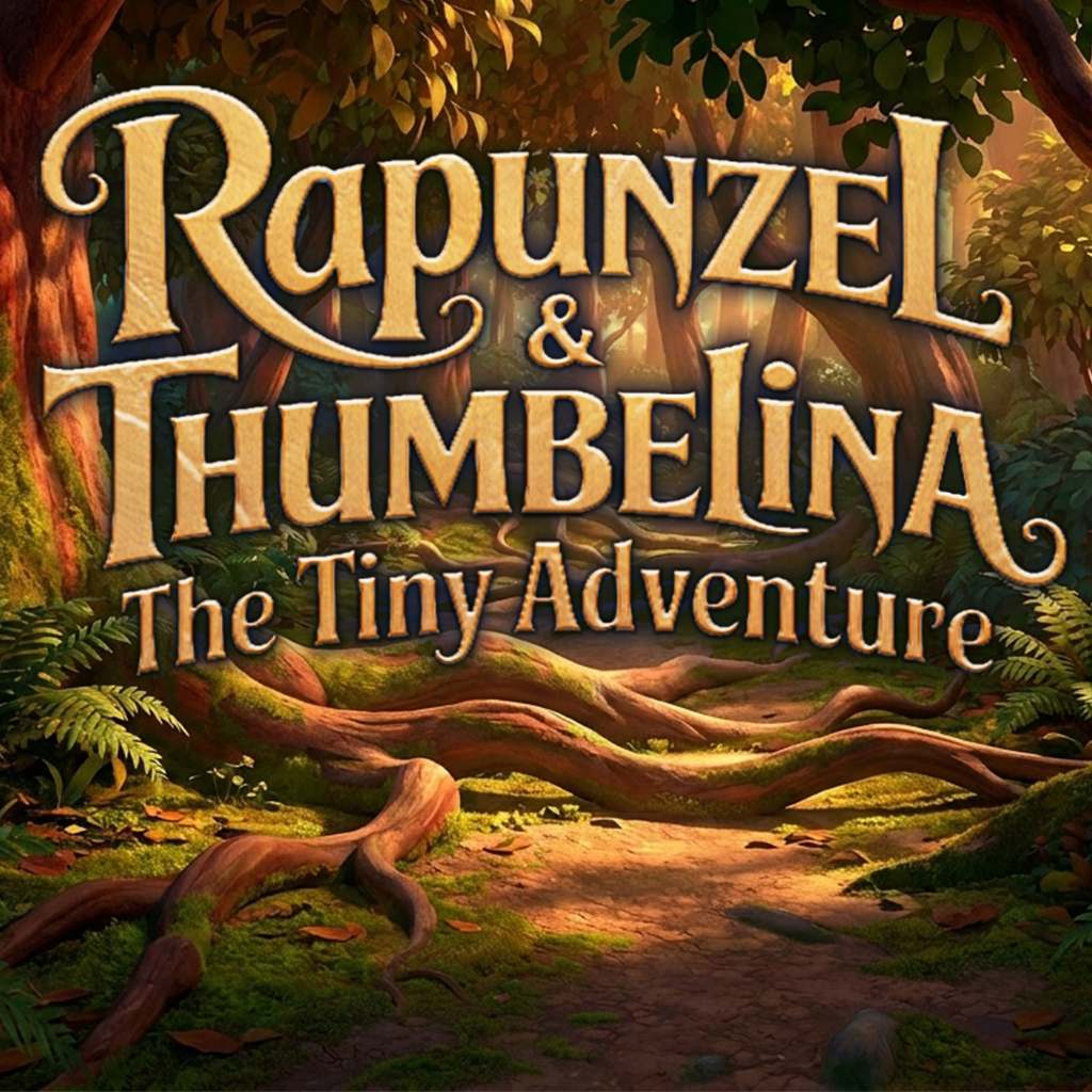 Okładka gry Rapunzel & Thumbelina: The Tiny Adventure na Nintendo Switch