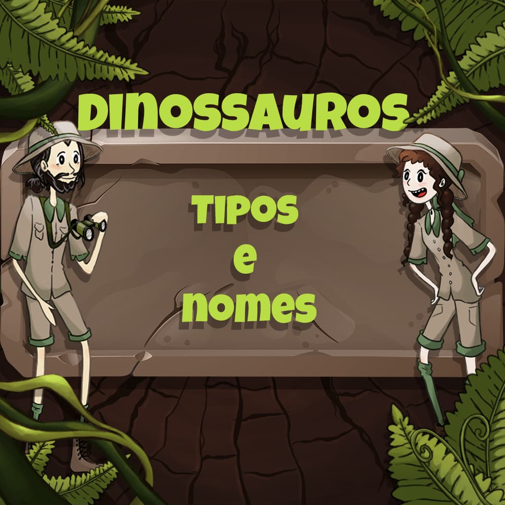 Dinossauros: Tipos e nomes