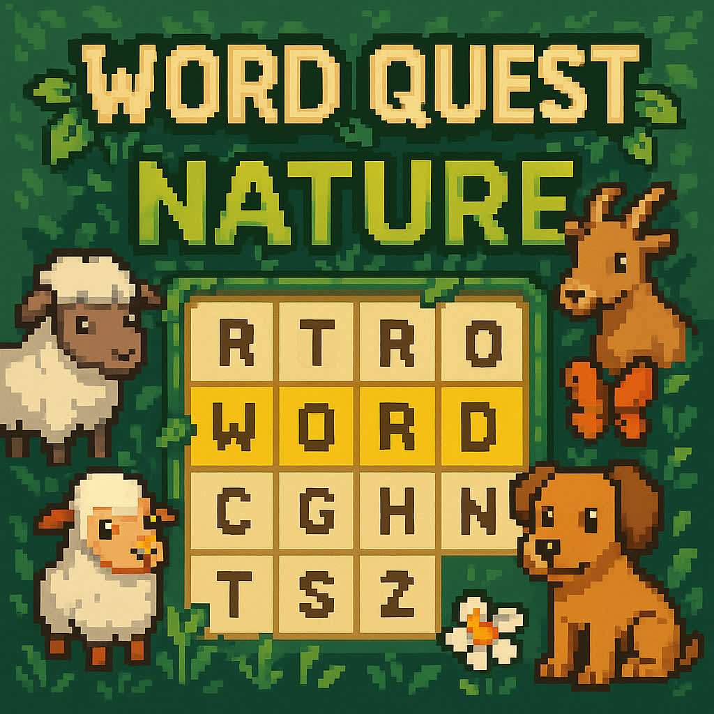 Copertina di Word Quest Nature