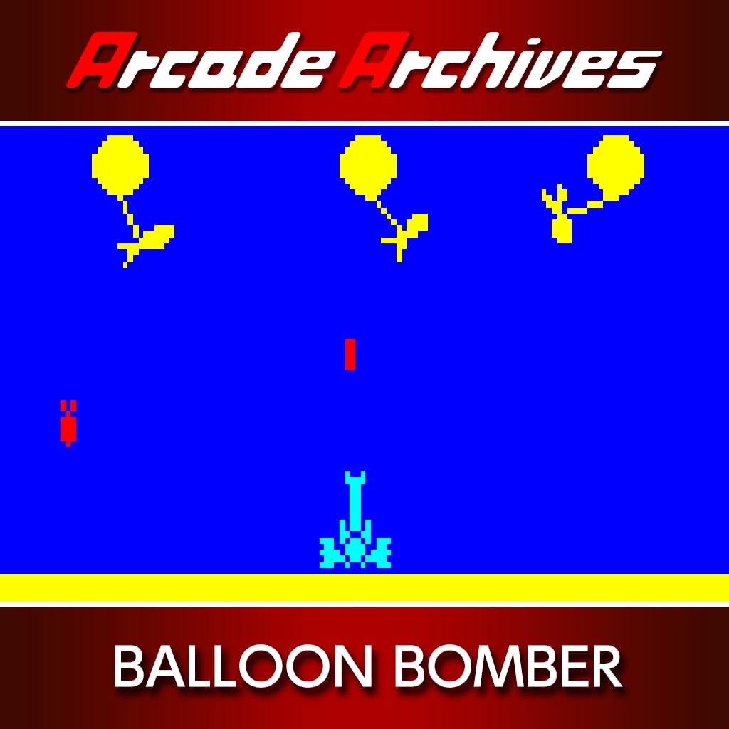 Okładka gry Arcade Archives BALLOON BOMBER na Nintendo Switch