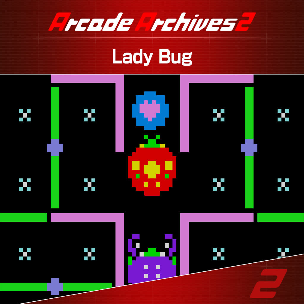 Okładka gry Arcade Archives 2 Lady Bug na Nintendo Switch 2