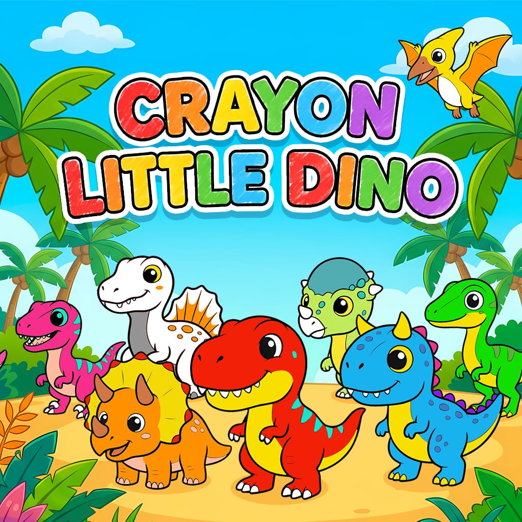CRAYON LITTLE DINO