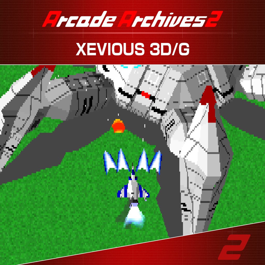 Okładka gry Arcade Archives 2 XEVIOUS 3D/G na Nintendo Switch 2