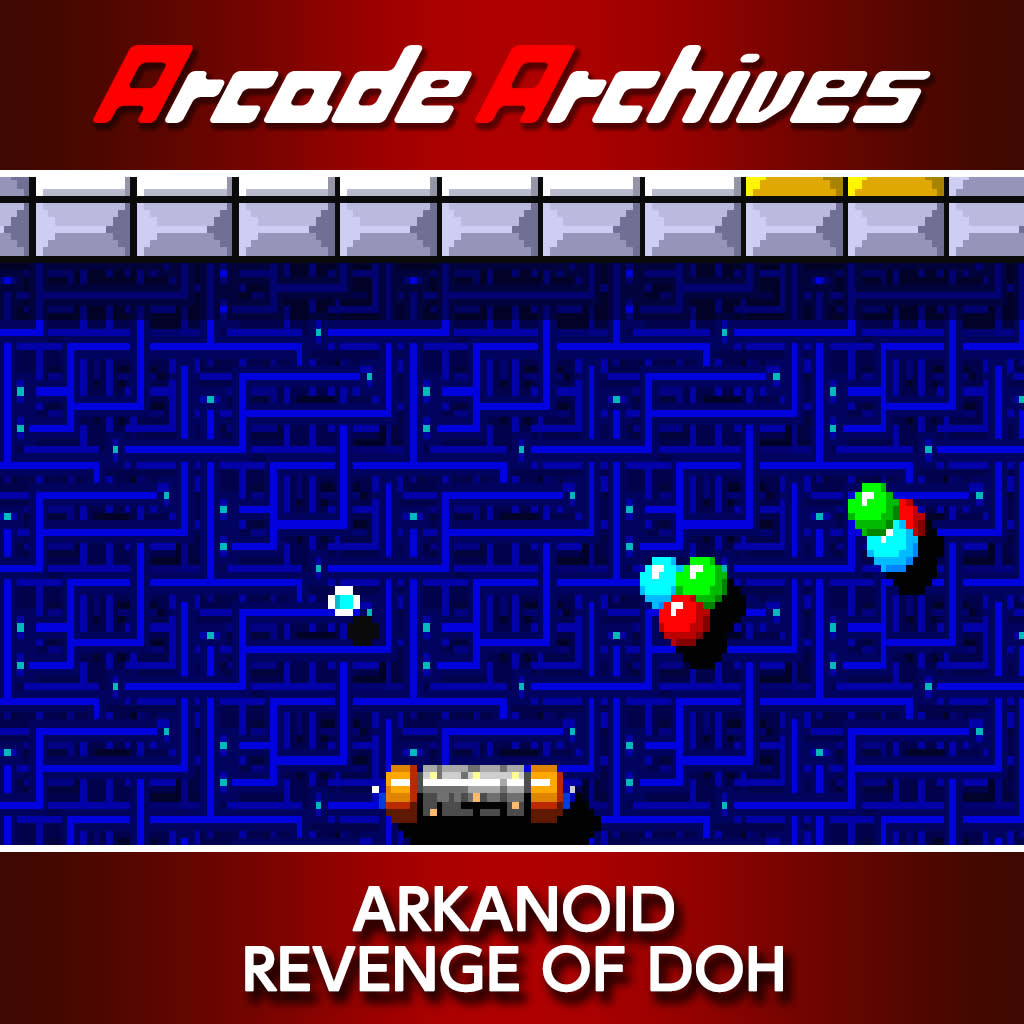 Okładka gry Arcade Archives ARKANOID REVENGE OF DOH na Nintendo Switch