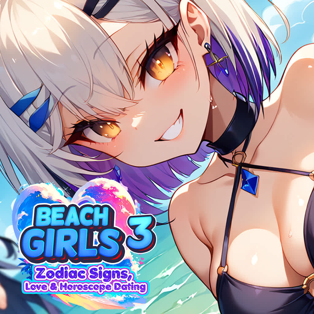 Copertina di Beach Girls 3: Zodiac Signs, Love & Horoscope Dating