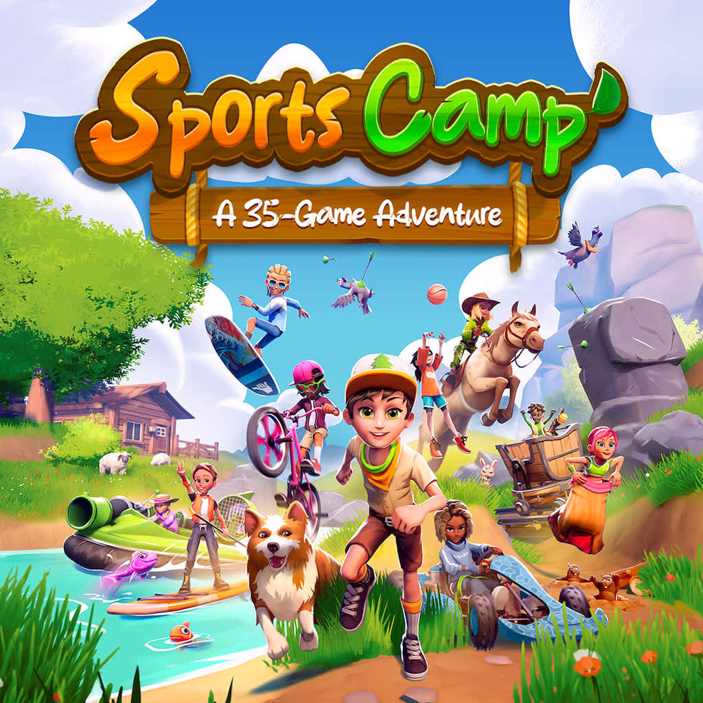 Okładka gry Sports Camp: A 35-Game Adventure na Nintendo Switch 2 - najlepsza oferta