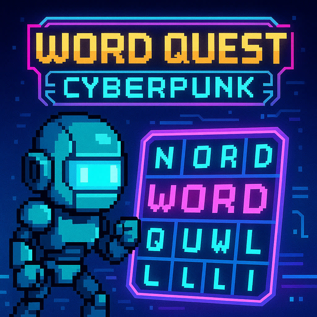 Okładka gry Word Quest Cyberpunk na Nintendo Switch - najlepsza oferta