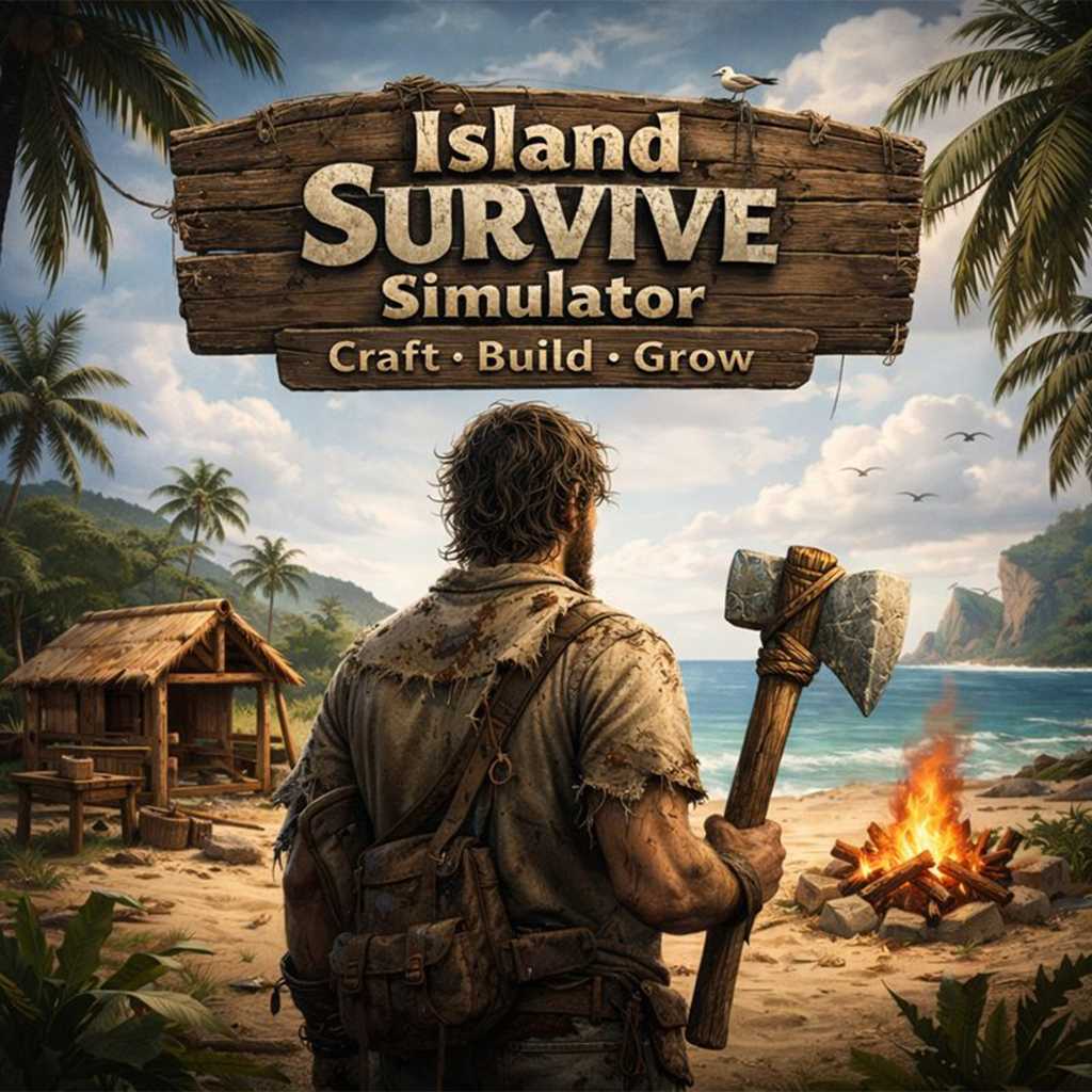Island Survive Simulator - Craft, Build, Grow
