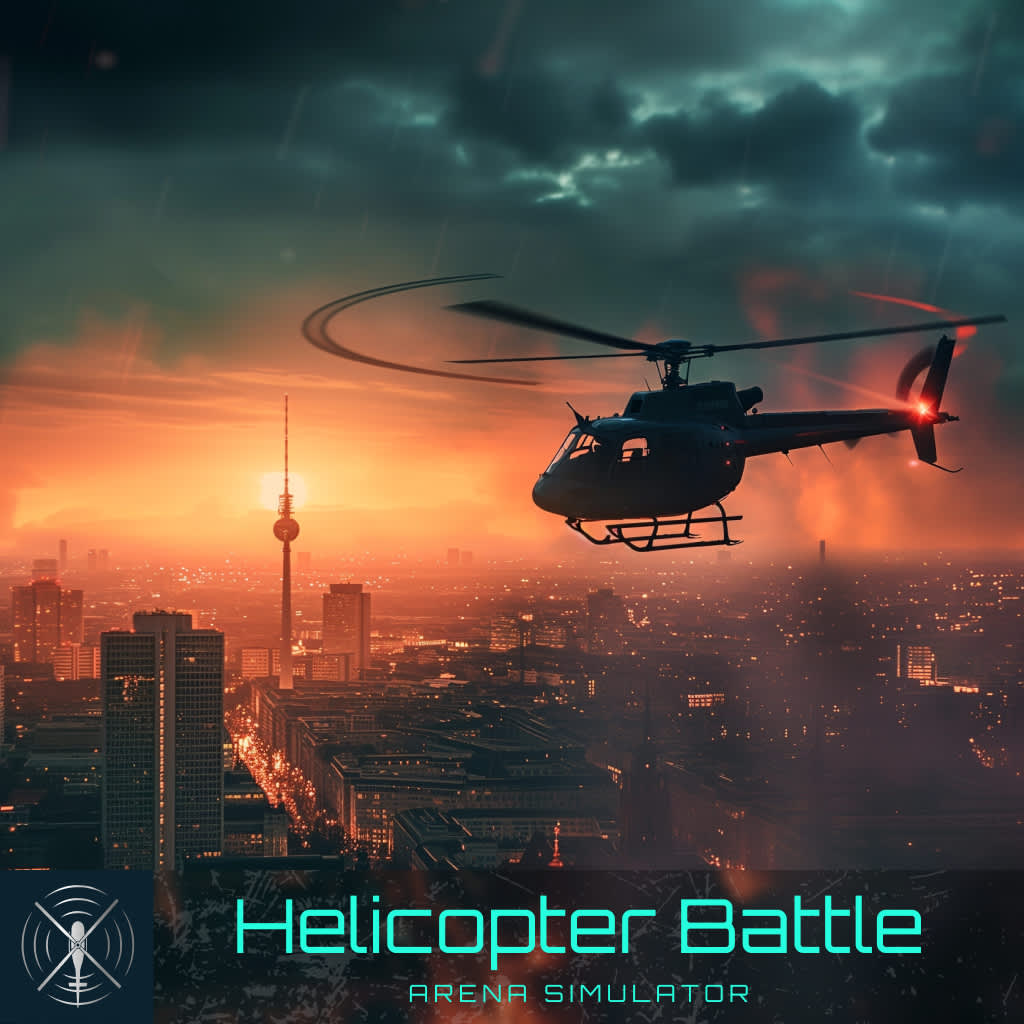 Helicopter Battle Arena Simulator