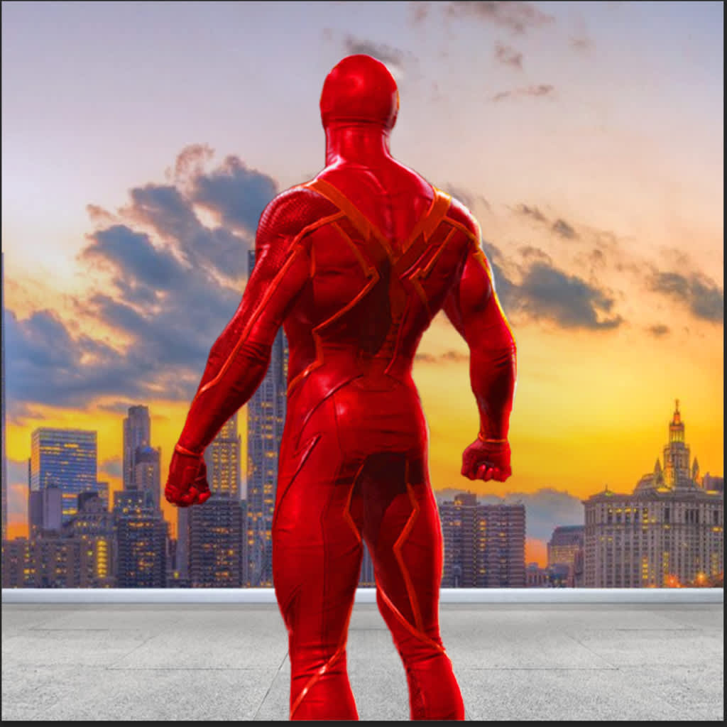 City Super Hero 3D - Flying Legend Warriors Deluxe Simulator