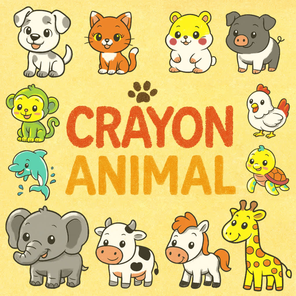 CRAYON ANIMAL icon