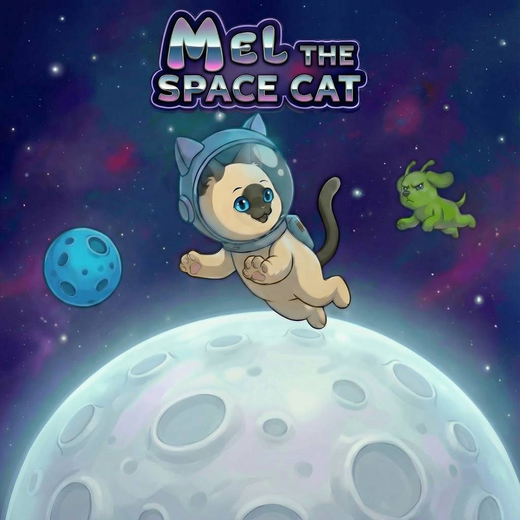 Okładka gry Mel The Space Cat na Nintendo Switch