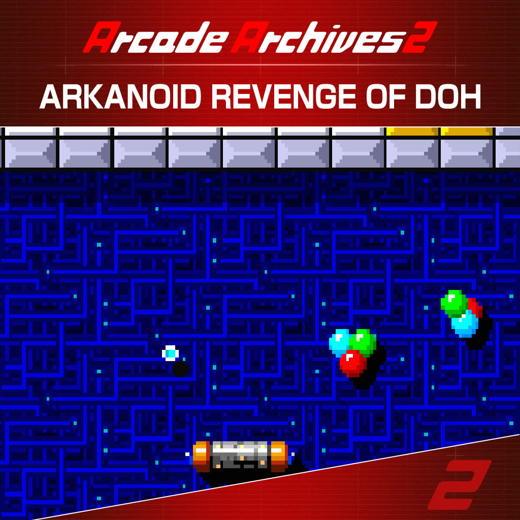Okładka gry Arcade Archives 2 ARKANOID REVENGE OF DOH na Nintendo Switch 2