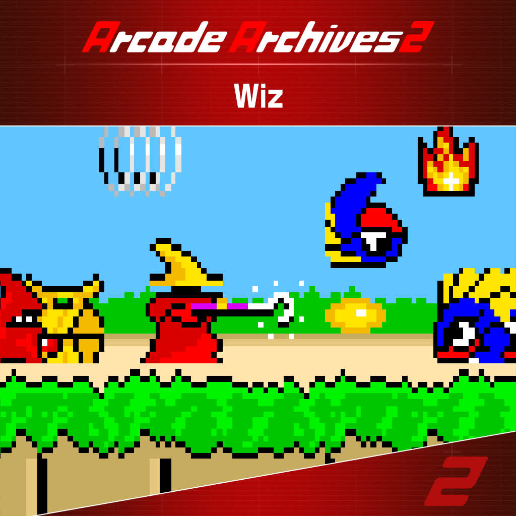 Okładka gry Arcade Archives 2 Wiz na Nintendo Switch 2