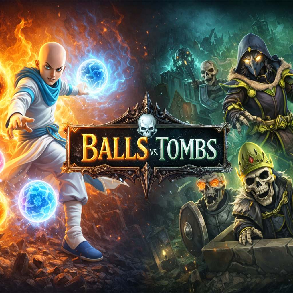 Okładka gry Balls vs. Tombs na Nintendo Switch