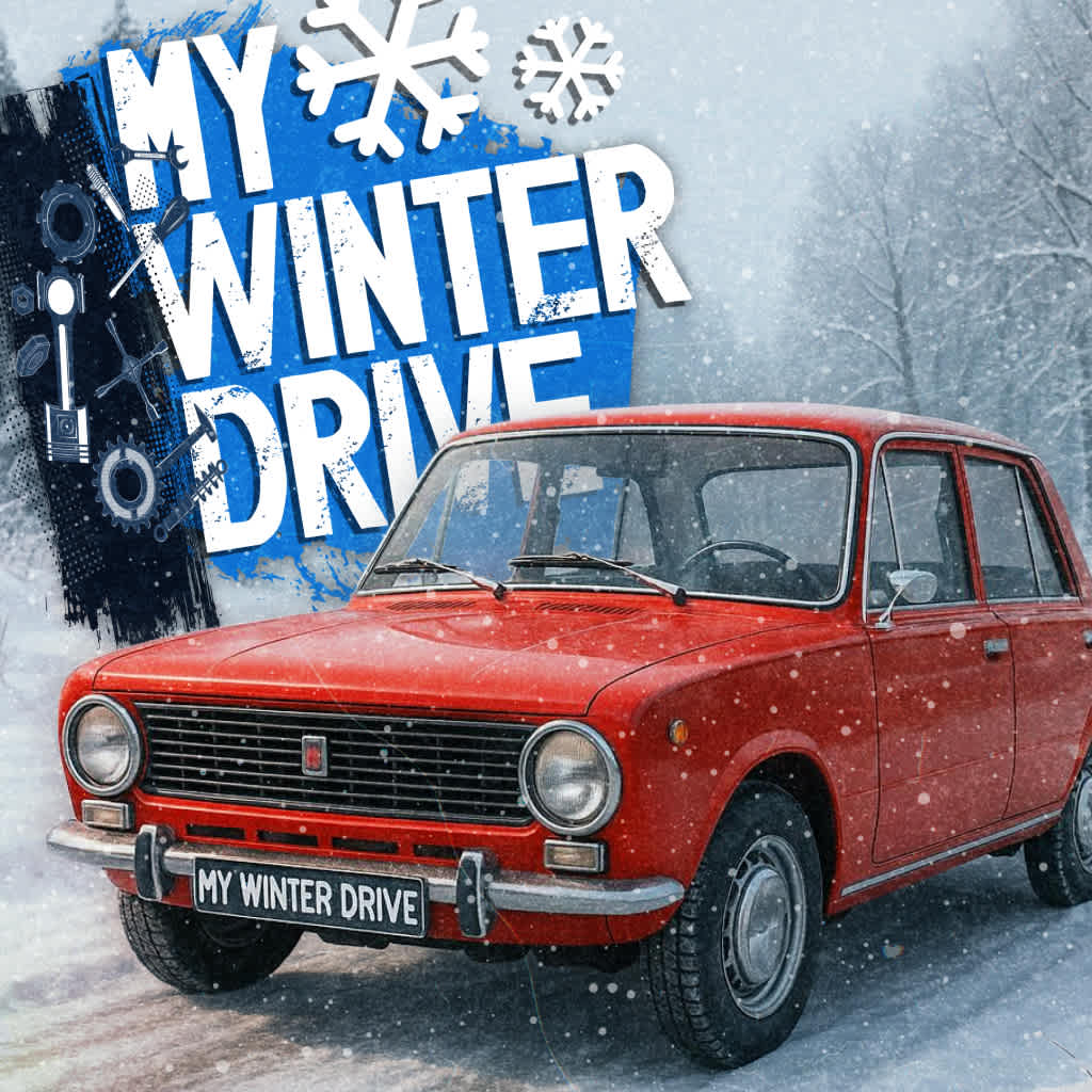 Okładka gry My Winter Drive na Nintendo Switch