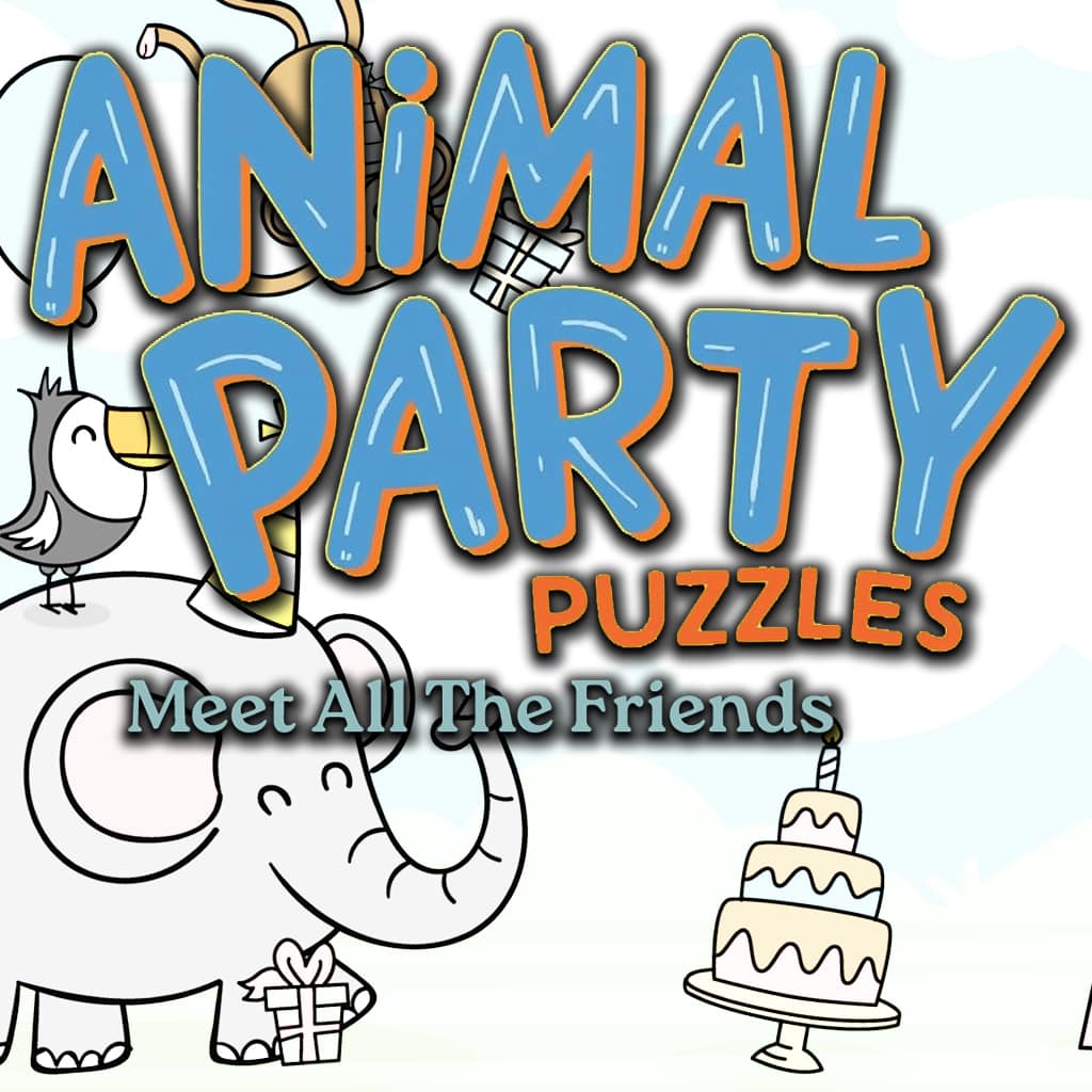 Animal Party Puzzles: Meet All the Friends