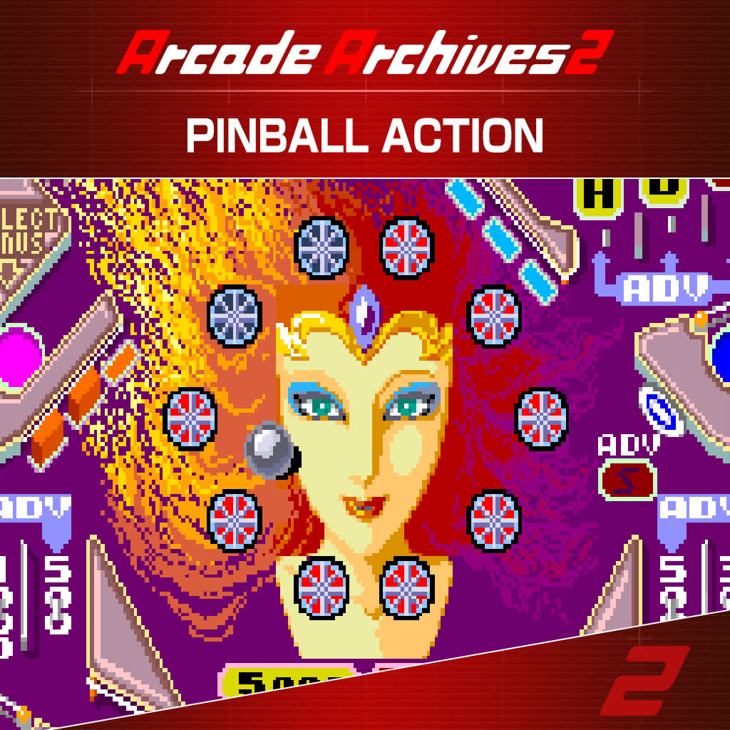 Okładka gry Arcade Archives 2 PINBALL ACTION na Nintendo Switch 2