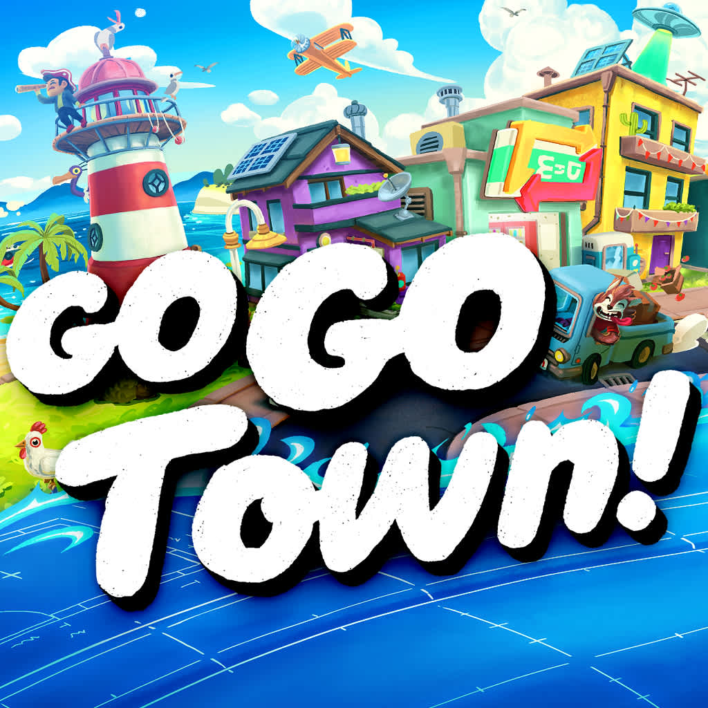 Copertina di Go-Go Town!