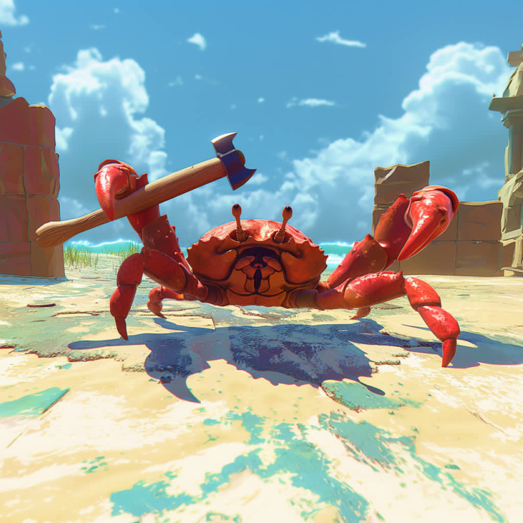 Crab Digger TROPICAL ISLAND