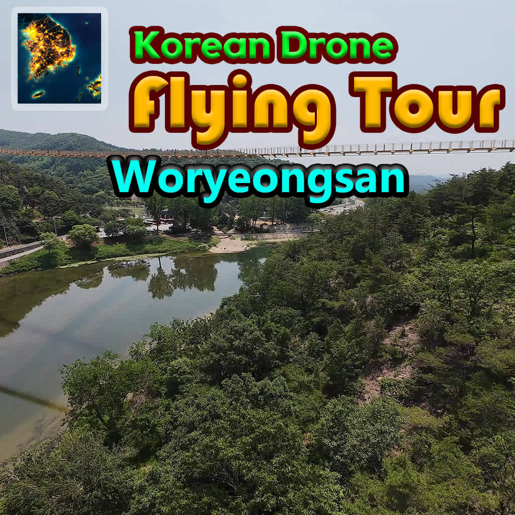Korean Drone Flying Tour Woryeongsan