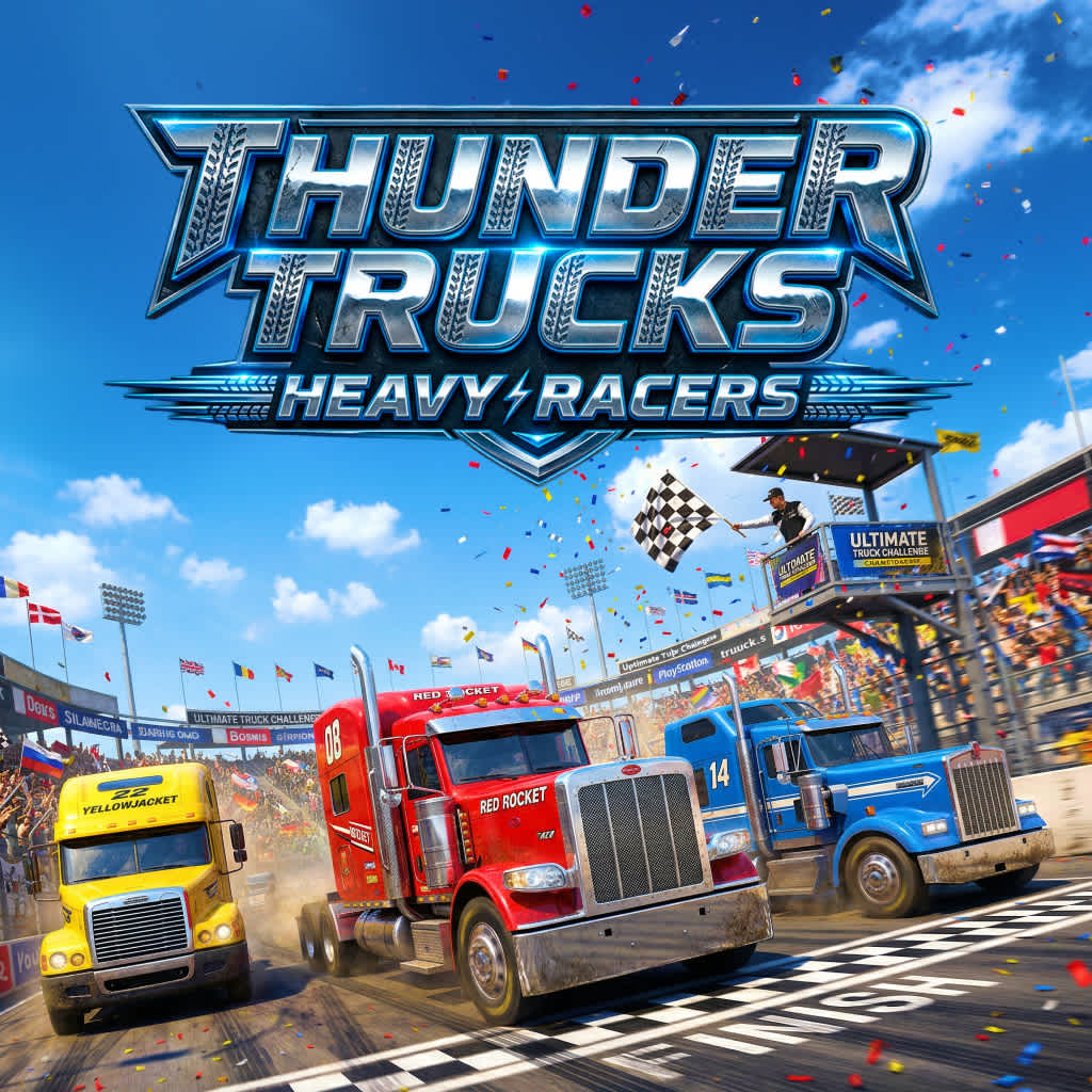 Okładka gry Thunder Trucks: Heavy Racers na Nintendo Switch