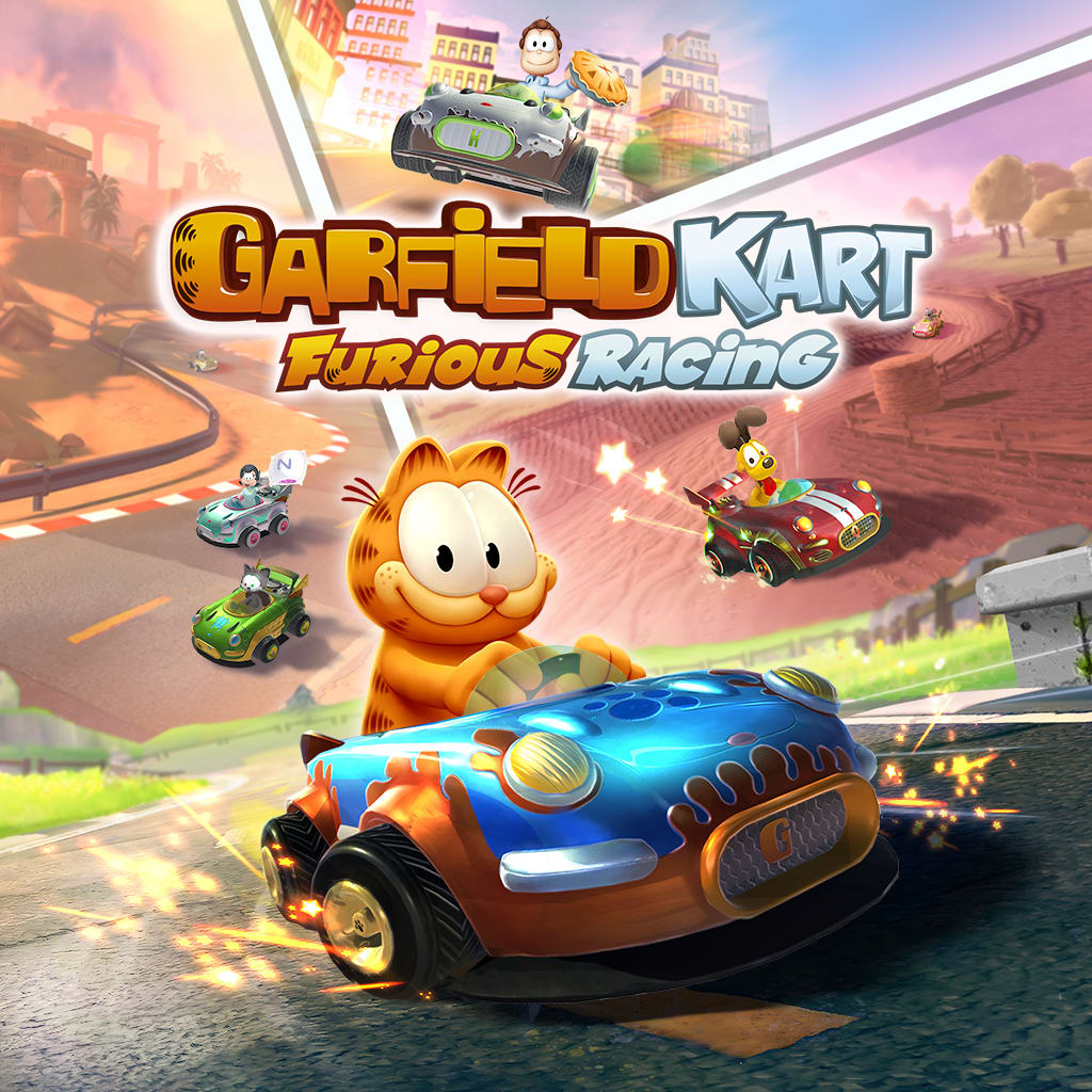 Garfield Bundle - Garfield Kart: Furious Racing + Lasagna Party + Bolsa  Nintendo Switch