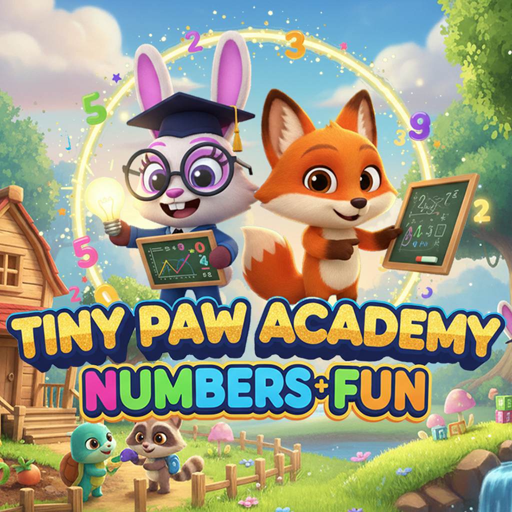 Copertina di Tiny Paw Academy - Numbers Fun