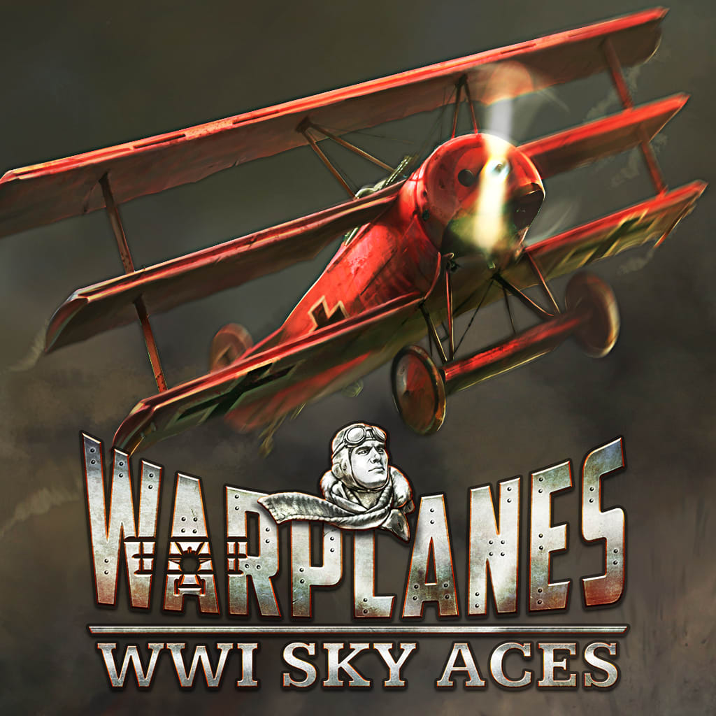 Jogo de tiro arcade com aviões de guerra, Red Wings: American Aces