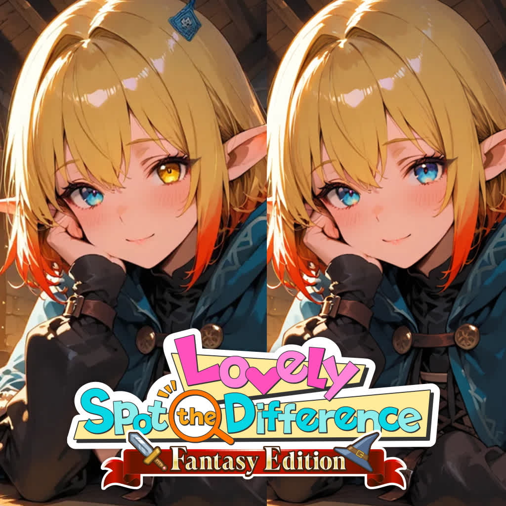 Lovely Spot the Difference Fantasy Edition