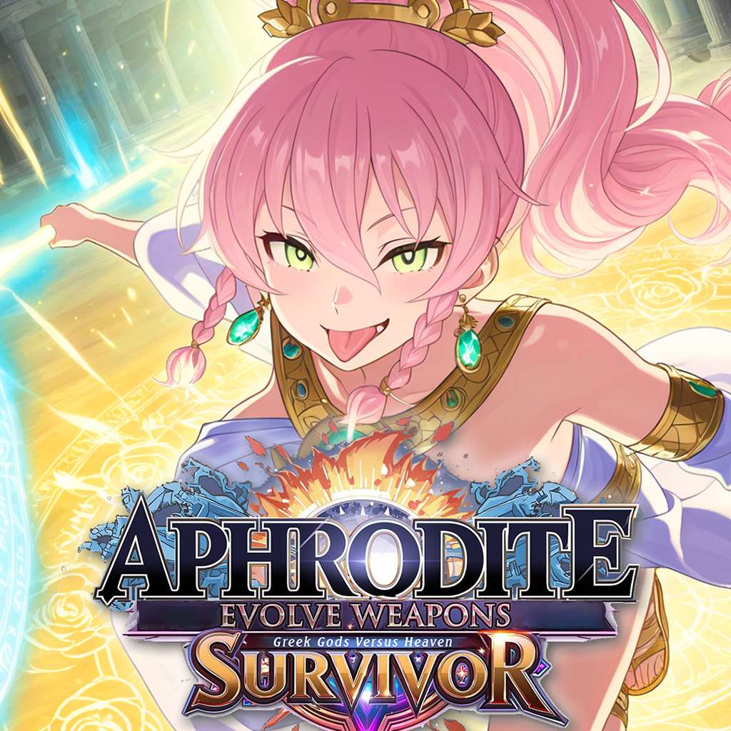 Copertina di Aphrodite Evolve Weapons Survivor: Greek Gods Versus Heaven