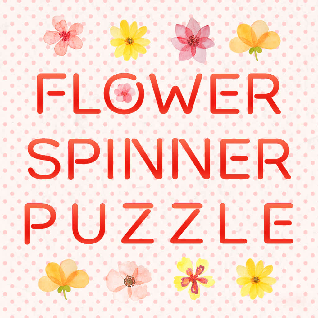 FLOWER SPINNER PUZZLE