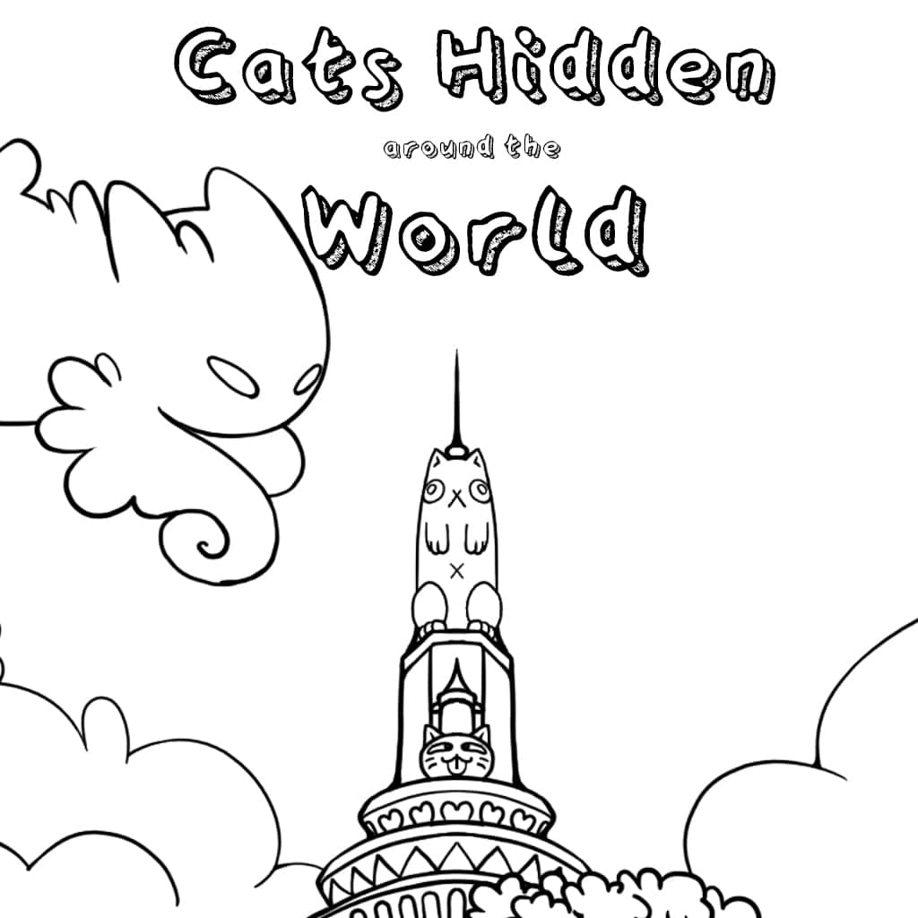 Cats Hidden Around the World